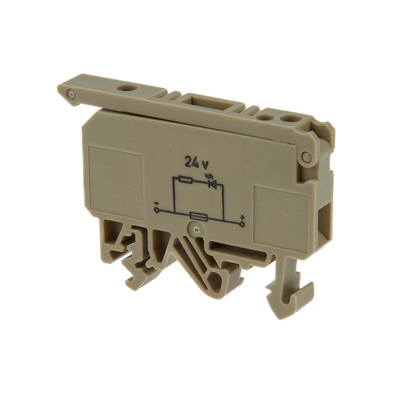 RS PRO Rail Mount Fuse Holder