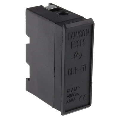 RS PRO 20A Rail Mount Fuse Holder for E1 Fuse, 240V ac