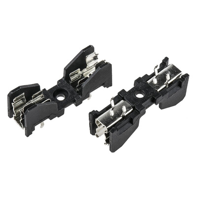 Schurter 10A PCB Mount Fuse Holder for 5 x 20 mm, 6.3 x 32 mm Fuse, 500V ac