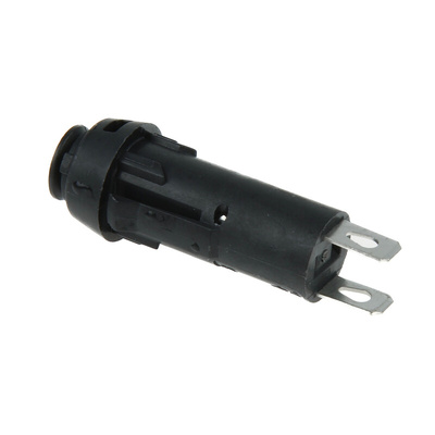 Schurter 16A Panel Mount Fuse Holder for 5 x 20mm Fuse, 1P, 250V ac