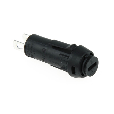 Schurter 16A Panel Mount Fuse Holder for 5 x 20mm Fuse, 1P, 250V ac