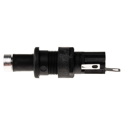 Bulgin 10A Panel Mount Fuse Holder for 5 x 20mm Fuse, 1P, 250V ac