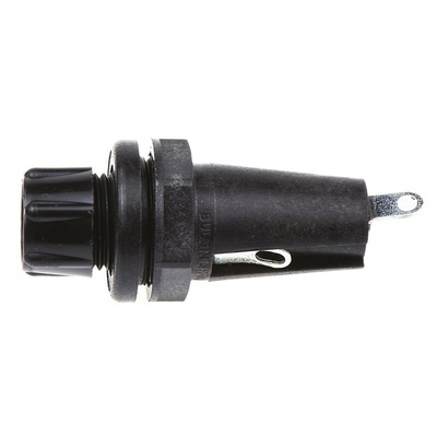 Bulgin 6.3A Panel Mount Fuse Holder for 5 x 20mm Fuse, 1P, 250V ac
