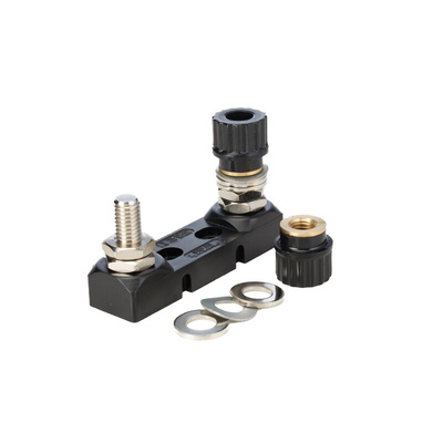 Littelfuse 425A Base Mount Fuse Holder for 62mm Fuse, 80V dc