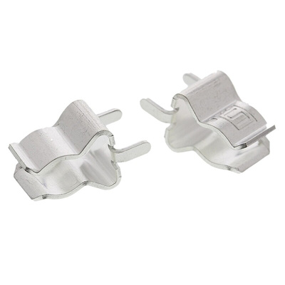 Schurter Silver Plated Beryllium Copper PCB Mount Fuse Clip for 6.3 x 32mm