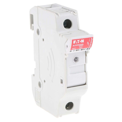 Eaton 32A Rail Mount Fuse Holder for 10 x 38mm Fuse, 1P, 690V ac