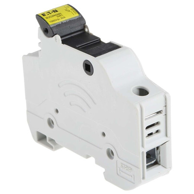 Eaton 30A Rail Mount Fuse Holder for 10 x 38mm Fuse, 1P, 1kV