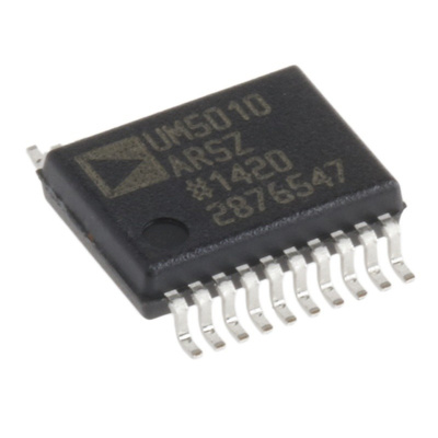 Analog Devices ADUM5010ARSZ, 1-Channel, Isolated Isolated DC-DC Converter, Adjustable 20-Pin, SSOP