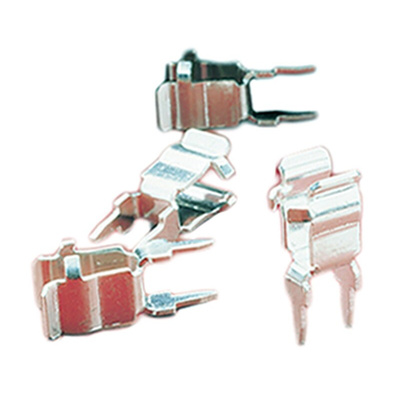 Littelfuse 100 Spring Brass PCB Mount Fuse Clip for 5 x 20mm Cartridge Fuse