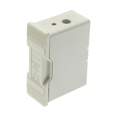 Eaton 20A Rail Mount Fuse Holder for E1 Fuse, 1P, 550V ac