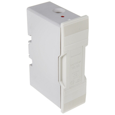 Eaton 20A Rail Mount Fuse Holder for E1 Fuse, 1P, 550V ac