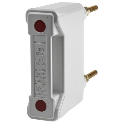 Eaton 32A Rail Mount Fuse Holder for A2 Fuse, 1P, 690V ac