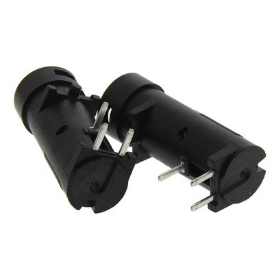 Schurter 10A PCB Mount Fuse Holder for 5 x 20mm Fuse, 250V ac
