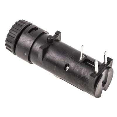Schurter 10A PCB Mount Fuse Holder for 5 x 20mm Fuse, 250V ac