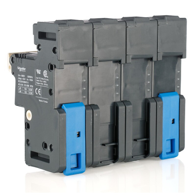 Schneider Electric 125A Rail Mount Fuse Holder for 22 x 58mm Fuse, 3P+N, 690V ac