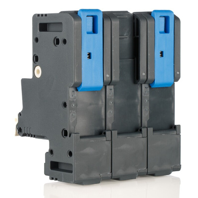 Schneider Electric 125A Rail Mount Fuse Holder for 22 x 58mm Fuse, 3P, 690V ac