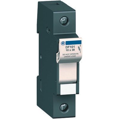 Schneider Electric 25A Rail Mount Fuse Holder for 8 x 31mm Fuse, 1P+N, 500V ac