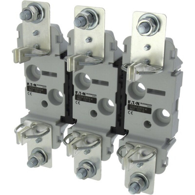 Eaton 250A Rail Mount Fuse Holder for NH1 Fuse, 3P, 690V ac