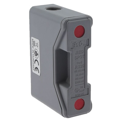 Eaton 20A Rail Mount Fuse Holder for A1 Fuse, 1P, 690V ac