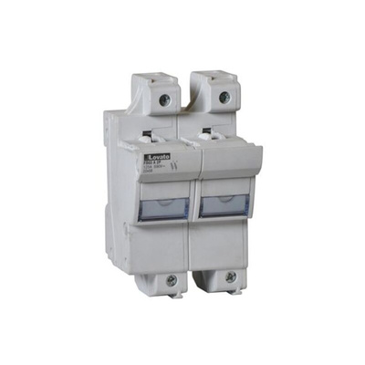 Lovato 100A Base Mount Fuse Holder for 22 x 58mm Fuse, 2P, 690V ac