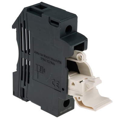 Schneider Electric Rail Mount Fuse Holder for 10 x 38mm Fuse, 1P