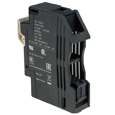 Schneider Electric Rail Mount Fuse Holder for 10 x 38mm Fuse, 1P