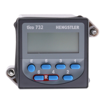 Hengstler TICO 732, 6 Digit, LCD, Counter, 5kHz, 12 → 24 V dc