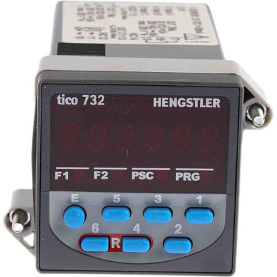 Hengstler TICO 732, 6 Digit, LCD, Counter, 5kHz, 230 V ac
