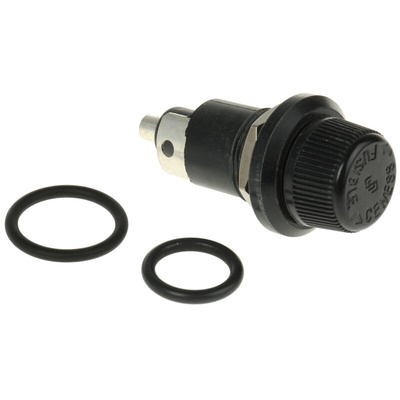Schurter 16A Panel Mount Fuse Holder for 6.3 x 32mm Fuse, 1P, 250V ac