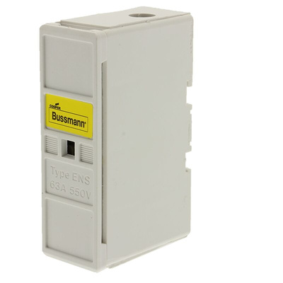 Eaton 63A Rail Mount Fuse Holder for F2 Fuse, 1P, 660V ac