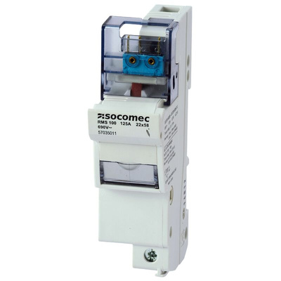 Socomec 100A Fuse Holder for 22.2 x 58mm Fuse, 2P