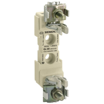 Siemens 160A Fuse Holder for NH00 Fuse, 1P, 690V