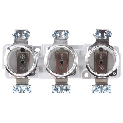 ETI 63A Bottle Fuse Holder, 3P, 500V ac