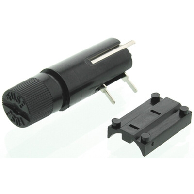 Schurter 10A PCB Mount Fuse Holder for 5 x 20mm Fuse, 250V ac