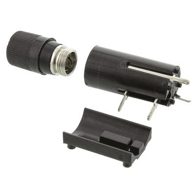 Schurter 10A PCB Mount Fuse Holder for 5 x 20mm Fuse, 250V ac