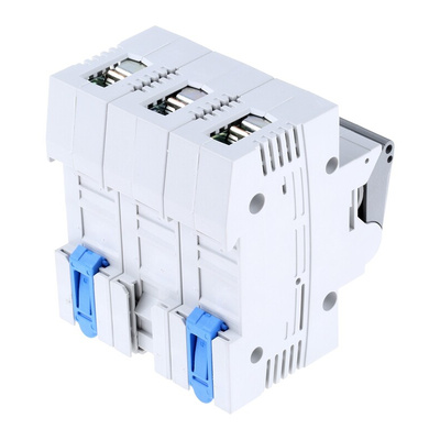 Mersen 63A Bottle Fuse Holder, 3P, 400V ac