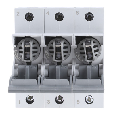 Mersen 63A Bottle Fuse Holder, 3P, 400V ac