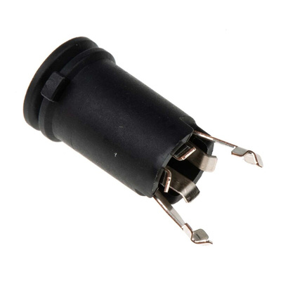 Schurter 16A PCB Mount Fuse Holder for 5 x 20mm Fuse, 1P, 250V ac