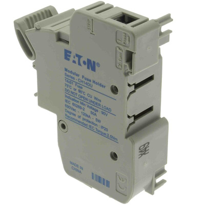 Eaton 50A Rail Mount Fuse Holder for 14 x 51mm Fuse, 1P, 690V ac
