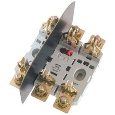 Eaton 250A Rail Mount Fuse Holder for NH1 Fuse, 1P, 690V ac