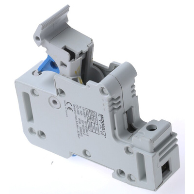 Mersen 50A Rail Mount Fuse Holder for 14 x 51mm Fuse, 1P, 690V ac
