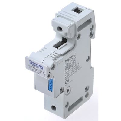 Mersen 50A Rail Mount Fuse Holder for 14 x 51mm Fuse, 1P, 690V ac
