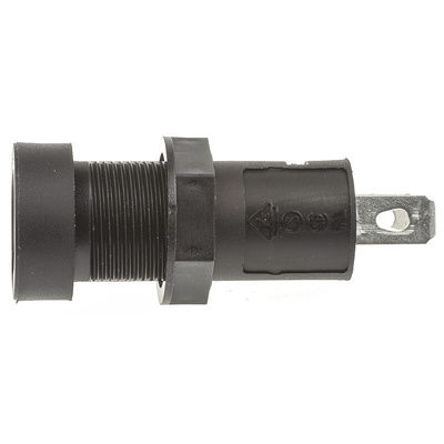 Littelfuse 16A Panel Mount Fuse Holder for 5 x 20mm Fuse, 250V ac