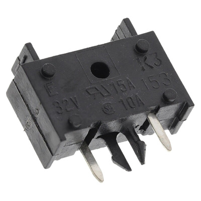 Littelfuse 15A PCB Mount Fuse Holder for Mini Fuse, 32V dc