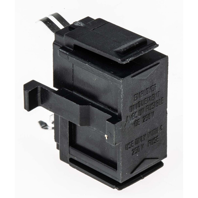 Schurter 10A Panel Mount Fuse Holder for 5 x 20mm Fuse, 2P