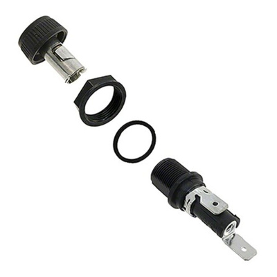 Eaton 20A Panel Mount Fuse Holder for 6.3 x 32mm Fuse, 1P, 250V ac