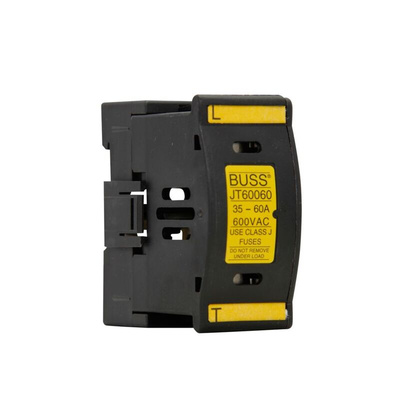 Eaton 60A Rail Mount Fuse Holder, 1P, 600V ac
