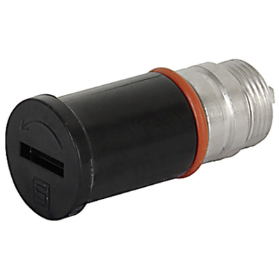 Schurter 16A Panel Mount Fuse Holder for 5 x 20mm Fuse, 1P, 500V ac