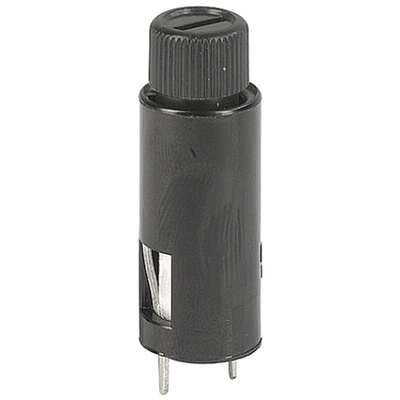 Schurter 6.3A PCB Mount Fuse Holder for 5 x 20mm Fuse, 250V ac