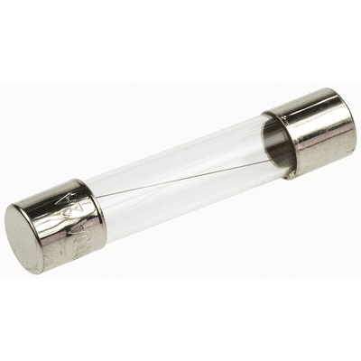 Eaton 2A F Glass Cartridge Fuse, 6.3 x 32mm